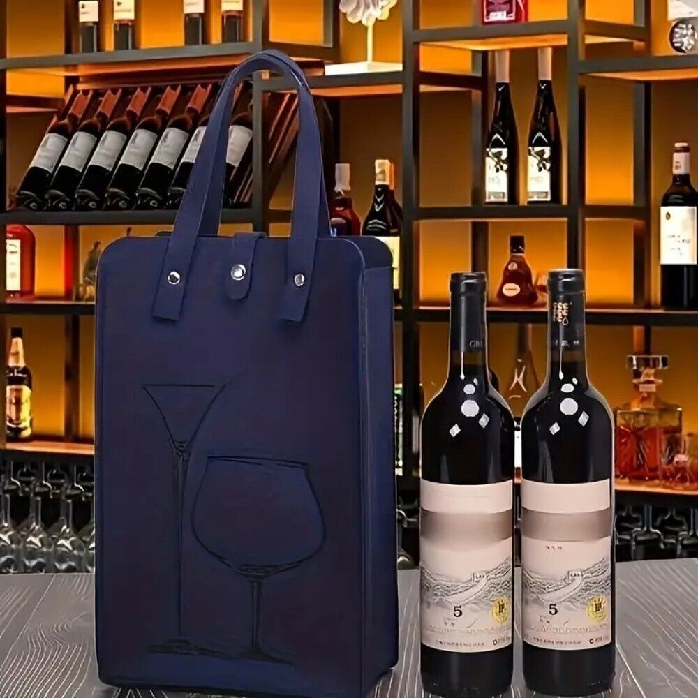 Wine & Beer Guayaquil - حقيبة نبيذ حمراء عالية الجودة من