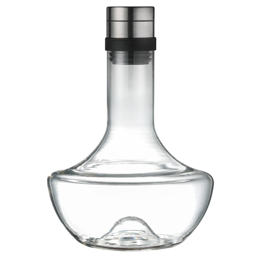 Wine Aerator Pour - 1 قطعة ديكانتير نبيذ زجاجي 1000