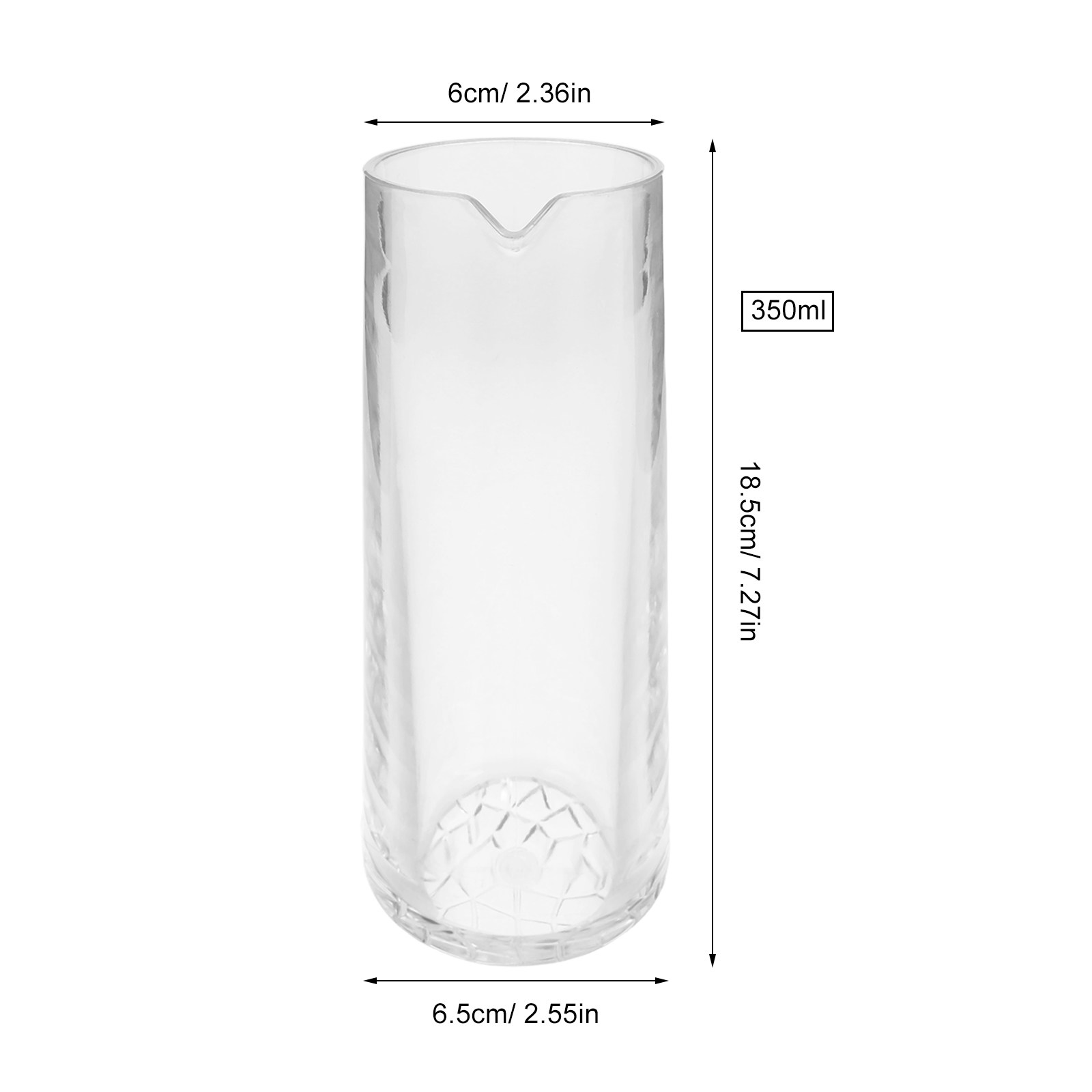 زجاجة ديكانتر أكريليك 350 مل،  - مراجعة Wine Aerator Pour وسعره